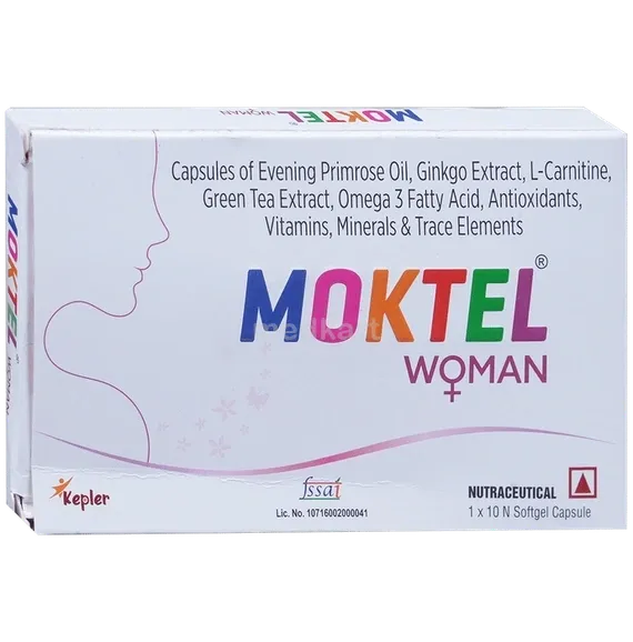 moktel woman softgel capsule 10's
